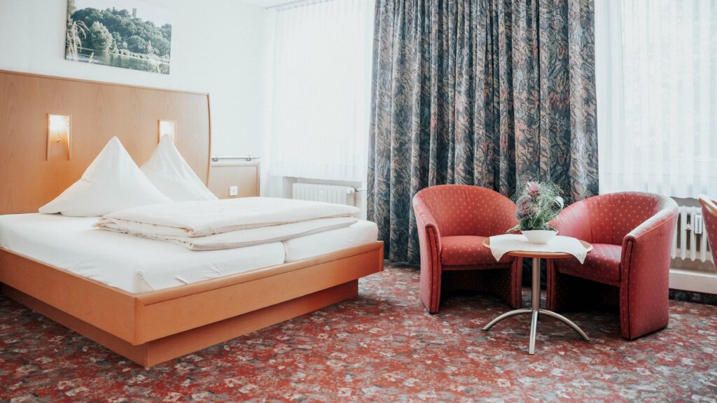 Das Fahrrad Hotel Avantgarde in Hattingen bietet gemütliche, komfortable Zimmer Appartements, Juniorsuiten und Familienzimmer sowie ein Zimmer mit ca. 40m², barrierefreiem Zugang und entsprechender Badausstattung.